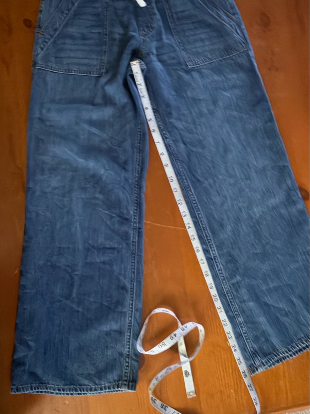 Abercrombie Kids Low Rise Baggy Jeans 15/16Short NWT - Picture 5 of 6